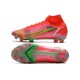 Nike Mercurial Superfly VIII Elite FG Carmesi Plateado Metalizado