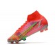 Nike Mercurial Superfly VIII Elite FG Carmesi Plateado Metalizado