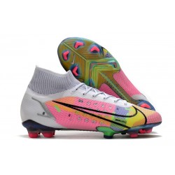 Zapatillas Nike Mercurial Superfly VIII Elite FG Blanco Multicolored