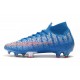 Nike Mercurial Superfly 7 Elite FG Botas de fútbol Azul Rojo