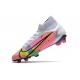 Zapatillas Nike Mercurial Superfly VIII Elite FG Blanco Multicolored