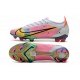 Nike Mercurial Vapor XIV Elite FG Blanco Platino Rosa