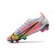 Nike Mercurial Vapor XIV Elite FG Blanco Platino Rosa