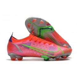 Nike Mercurial Vapor XIV Elite FG Carmesi Plateado Metalizado