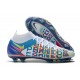 Nike Botas Nuevo Phantom GT Elite DF 3D FG - Blanco Azul Rosa Amarillo