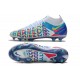 Nike Botas Nuevo Phantom GT Elite DF 3D FG - Blanco Azul Rosa Amarillo