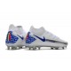 Nike Botas Nuevo Phantom GT Elite DF FG - Blanco Azul