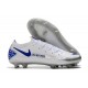 Nike Phantom GT Elite FG Botas de fútbol para terreno Blanco Azul