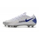 Nike Phantom GT Elite FG Botas de fútbol para terreno Blanco Azul