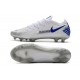 Nike Phantom GT Elite FG Botas de fútbol para terreno Blanco Azul