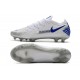 Nike Phantom GT Elite FG Botas de fútbol para terreno Blanco Azul