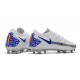 Nike Phantom GT Elite FG Botas de fútbol para terreno Blanco Azul