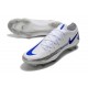 Nike Phantom GT Elite FG Botas de fútbol para terreno Blanco Azul