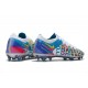 Nike Phantom GT Elite 3D FG Botas Blanco Azul Rosa Amarillo