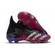 Botas de Fútbol adidas Predator Freak FG Negro Blanco Rosa