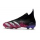 Botas de Fútbol adidas Predator Freak FG Negro Blanco Rosa