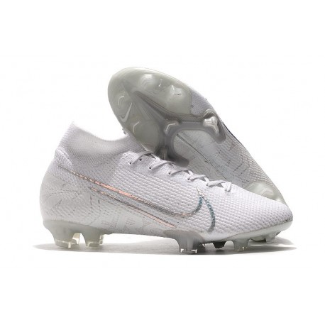 Nike Mercurial Superfly 7 Elite FG Botas de fútbol Nuovo White Blanco