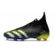 Botas Fútbol adidas Predator Freak FG Azul Negro Blanco Amarillo Solar