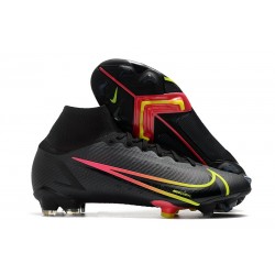 Zapatillas Nike Mercurial Superfly VIII Elite FG Negro Cyber Off Noir