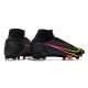 Zapatillas Nike Mercurial Superfly VIII Elite FG Negro Cyber Off Noir