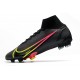 Zapatillas Nike Mercurial Superfly VIII Elite FG Negro Cyber Off Noir