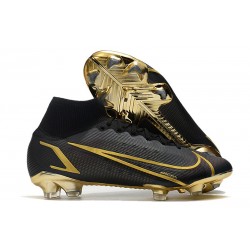 Zapatillas Nike Mercurial Superfly VIII Elite FG Negro Oro