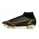 Zapatillas Nike Mercurial Superfly VIII Elite FG Negro Oro