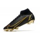 Zapatillas Nike Mercurial Superfly VIII Elite FG Negro Oro