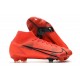 Zapatillas Nike Mercurial Superfly VIII Elite FG Rojo Negro