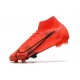 Zapatillas Nike Mercurial Superfly VIII Elite FG Rojo Negro