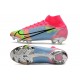 Zapatillas Nike Mercurial Superfly VIII Elite FG Rosa Azul Amarillo