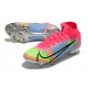 Zapatillas Nike Mercurial Superfly VIII Elite FG Rosa Azul Amarillo