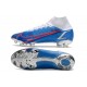 Nike Bota Mercurial Superfly 8 Elite FG Azul Blanco Rojo