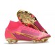 Nike Bota Mercurial Superfly 8 Elite FG Rojo Oro