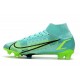 Nike Bota Mercurial Superfly 8 Elite FG Turquesa Lima