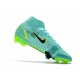 Nike Bota Mercurial Superfly 8 Elite FG Turquesa Lima