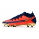 Nike Phantom GT Elite DF FG Naranja Oro Azul