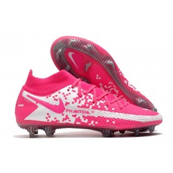 Nike Phantom GT Elite DF FG Rosa Blanco