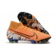 Nike Mercurial Superfly 7 Elite FG Botas de fútbol Naranja Blanco