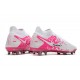 Nike Phantom GT Elite DF FG Blanco Rosa