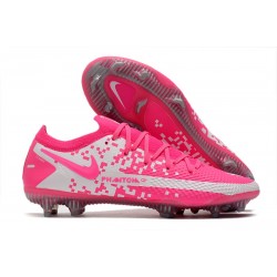 Zapatillas Nike Phantom GT Elite FG Rosa Blanco