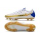 Zapatillas Nike Phantom GT Elite FG Blanco Oro Azul