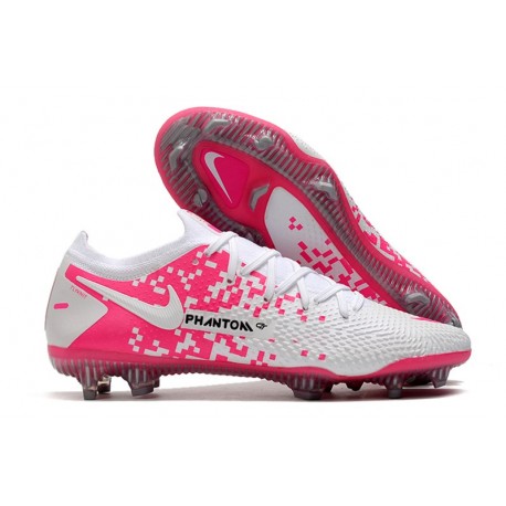 Zapatillas Nike Phantom GT Elite FG Blanco Rosa