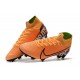 Nike Mercurial Superfly 7 Elite FG Botas de fútbol Naranja Blanco