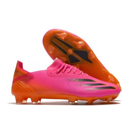 adidas x Ghosted.1 FG Rosa Negro Naranja