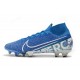 Nike Mercurial Superfly 7 Elite FG New Lights Azul Blanco