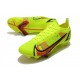 Nike Mercurial Vapor XIV Elite FG Volt Carmesí Negro