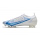 Nike Mercurial Vapor XIV Elite FG Blanco Azul