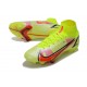 Nike Bota Mercurial Superfly 8 Elite FG Volt Carmesí Negro