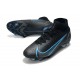 Nike Bota Mercurial Superfly 8 Elite FG Negro Gris Hierro